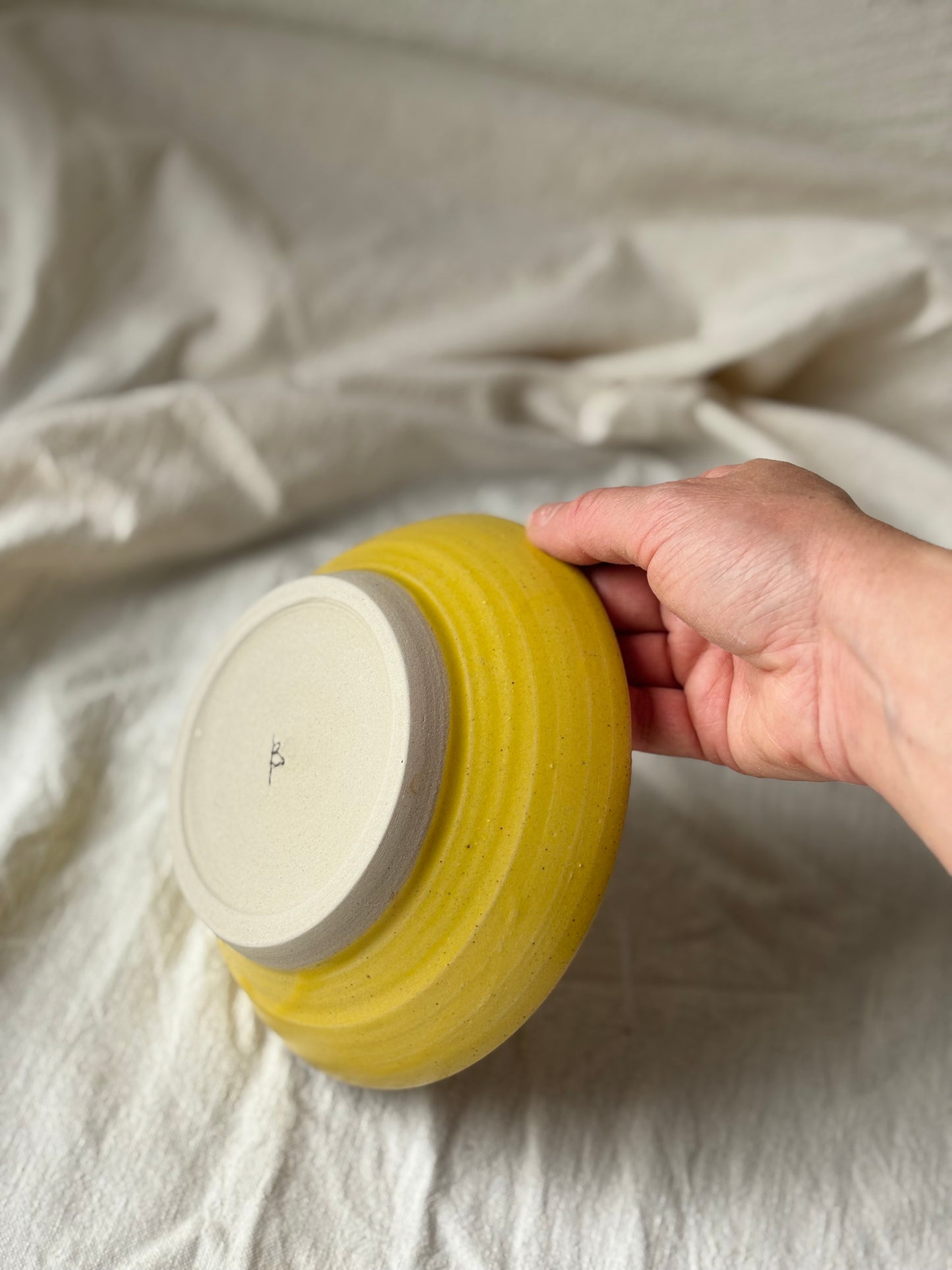 One of a kind bowl - Yellow