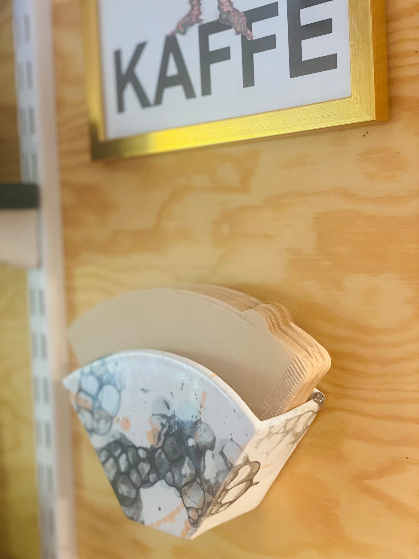 Coffee Filter Holder - Funky