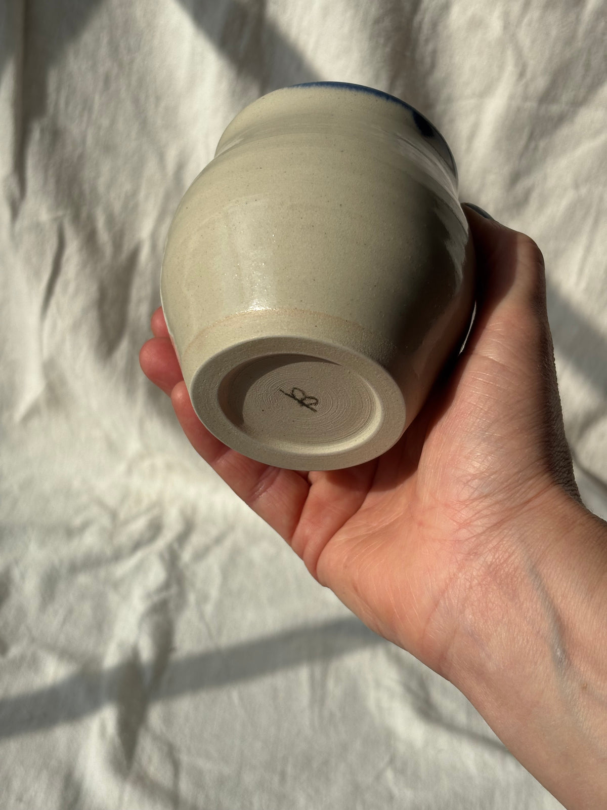 Wine Cup - Cobolt Blue