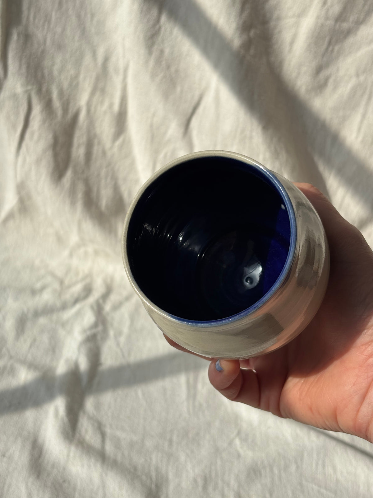 Wine Cup - Cobolt Blue