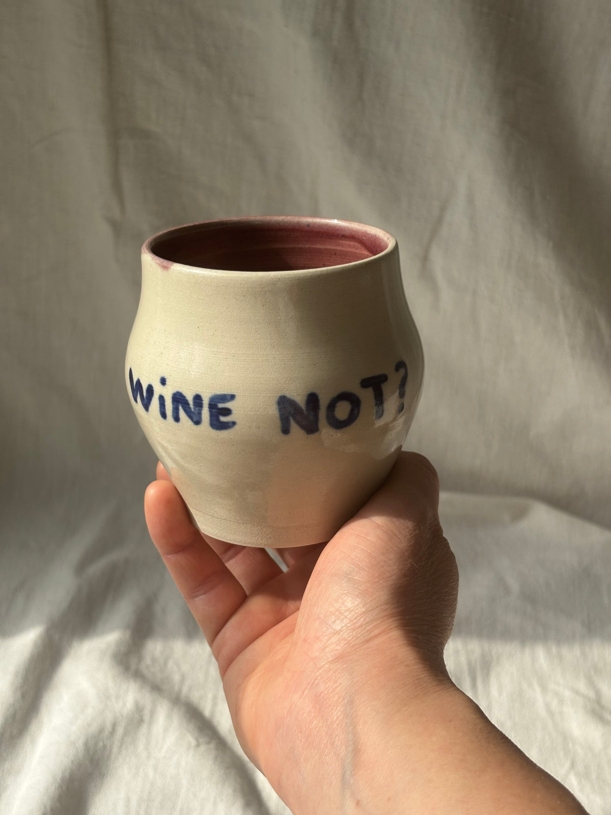 Wine Cup - WINE NOT? - Cranberry