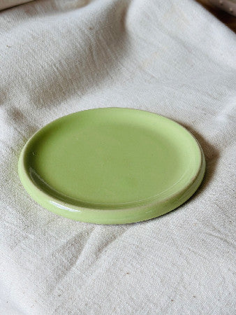 Wine Bottle Coaster - Spring Green