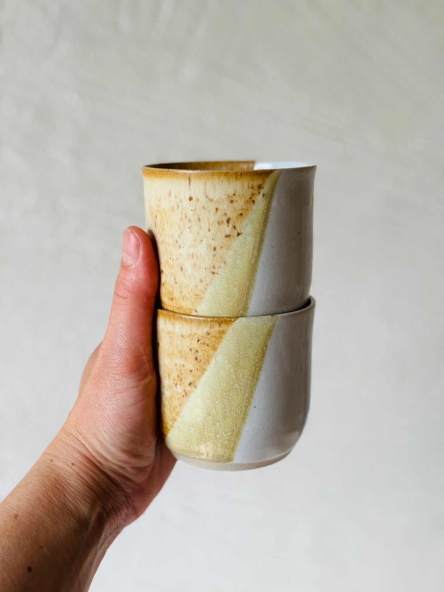Mona Cup - Cork & White