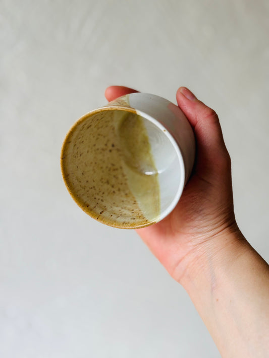 Mona Cup - Cork & White