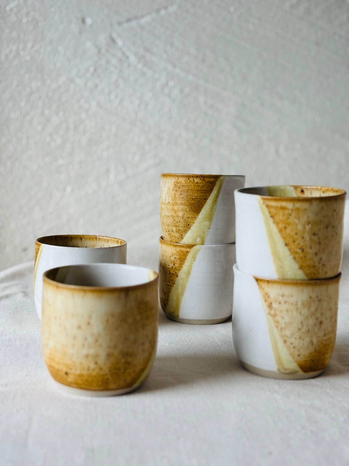 Mona Cup - Cork & White