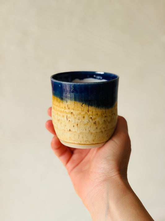 Mona Cup - Cork & Dark Blue