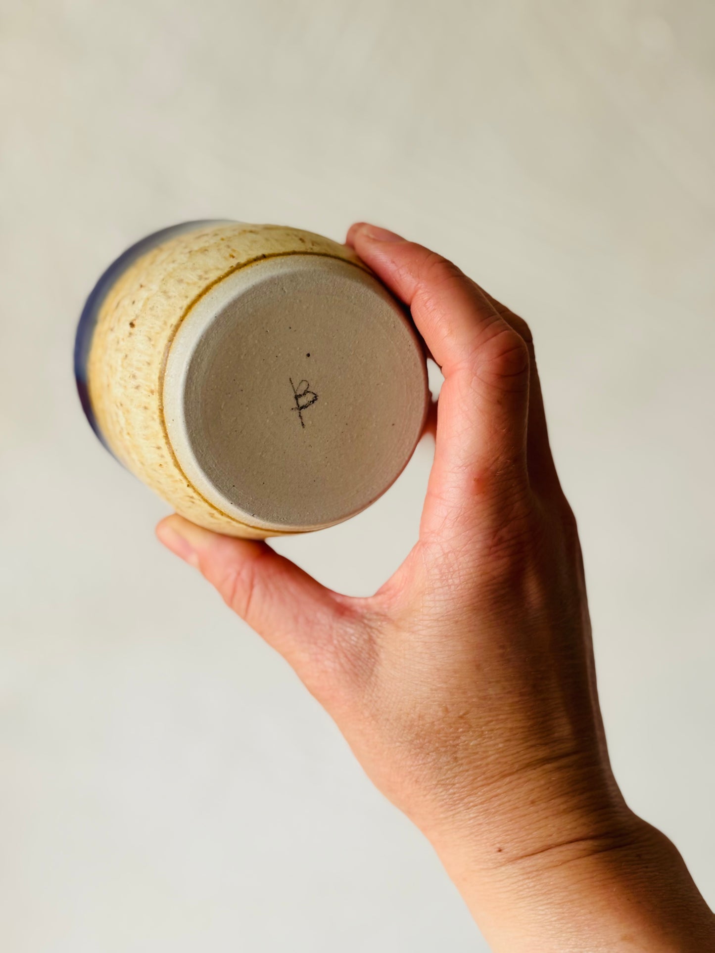 Mona Cup - Cork & Dark Blue