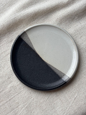 Wine Bottle Coaster - Black & White