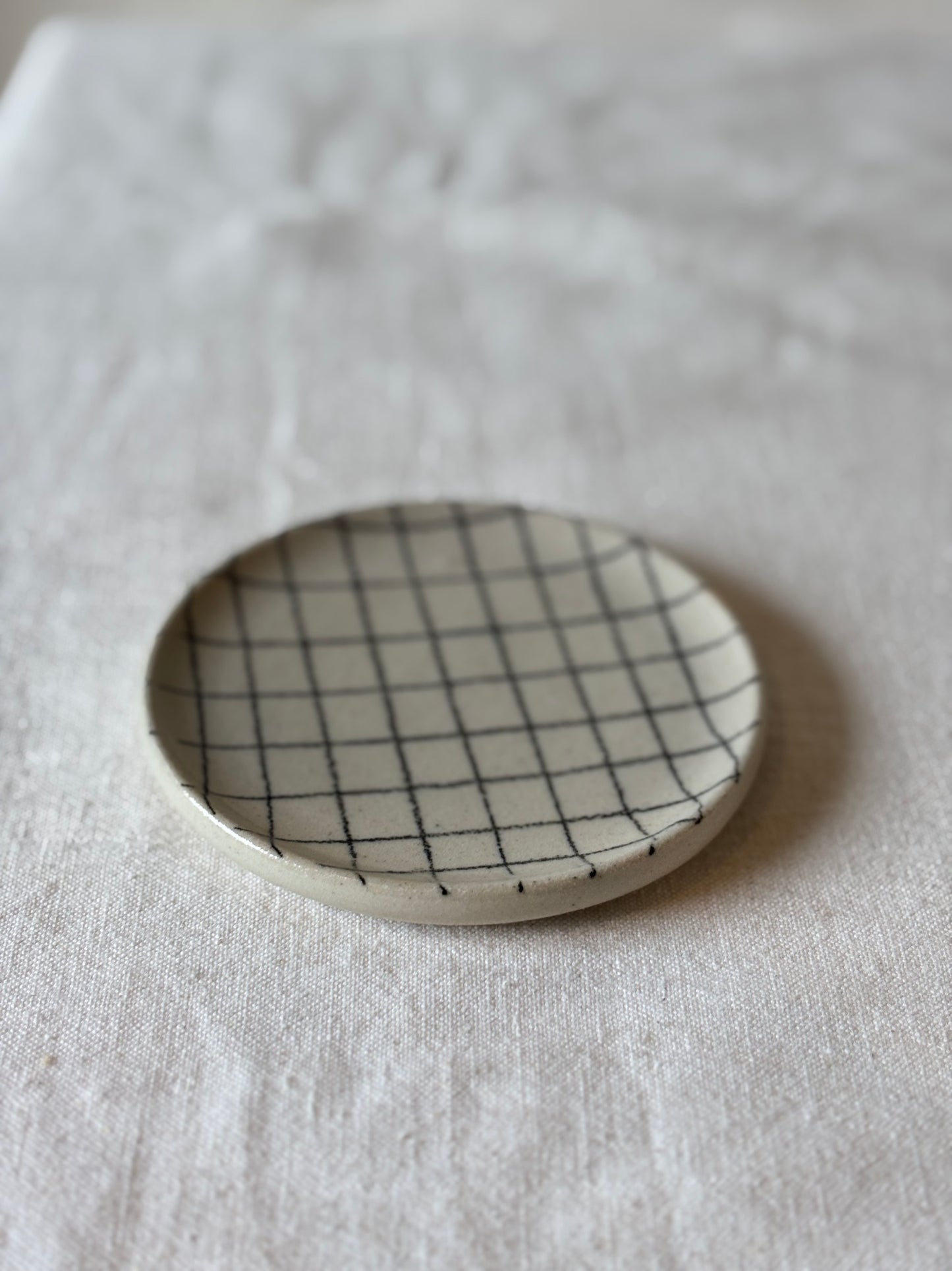 Wine Bottle Coaster - Checkered