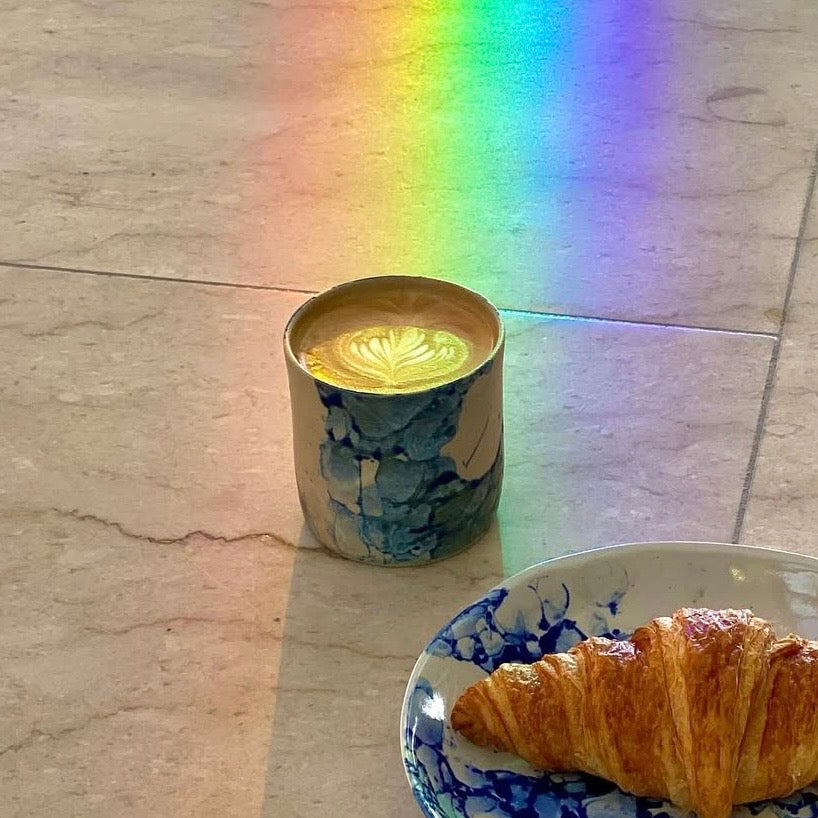 Latte Cup - Ocean