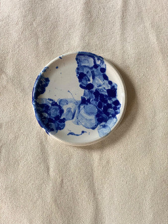 Wine Bottle Coaster - Bubbly Blue