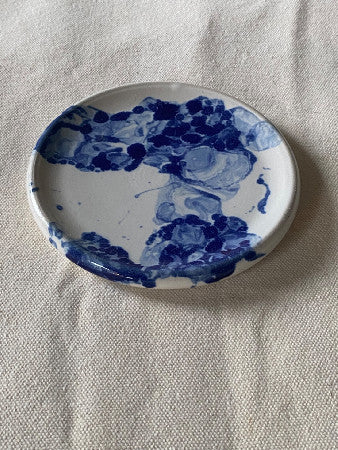 Wine Bottle Coaster - Bubbly Blue