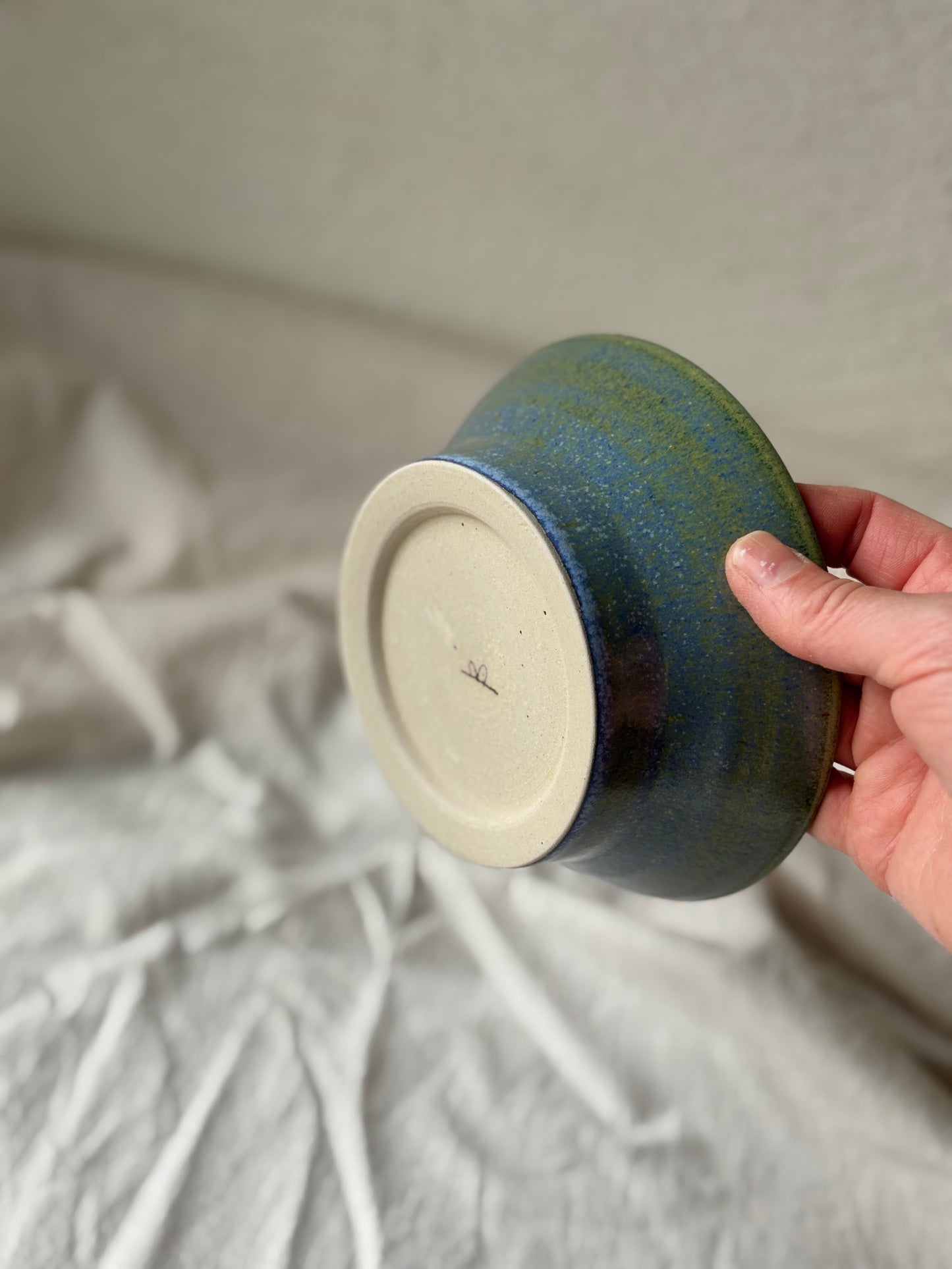 One of a kind bowl - Sea Blue