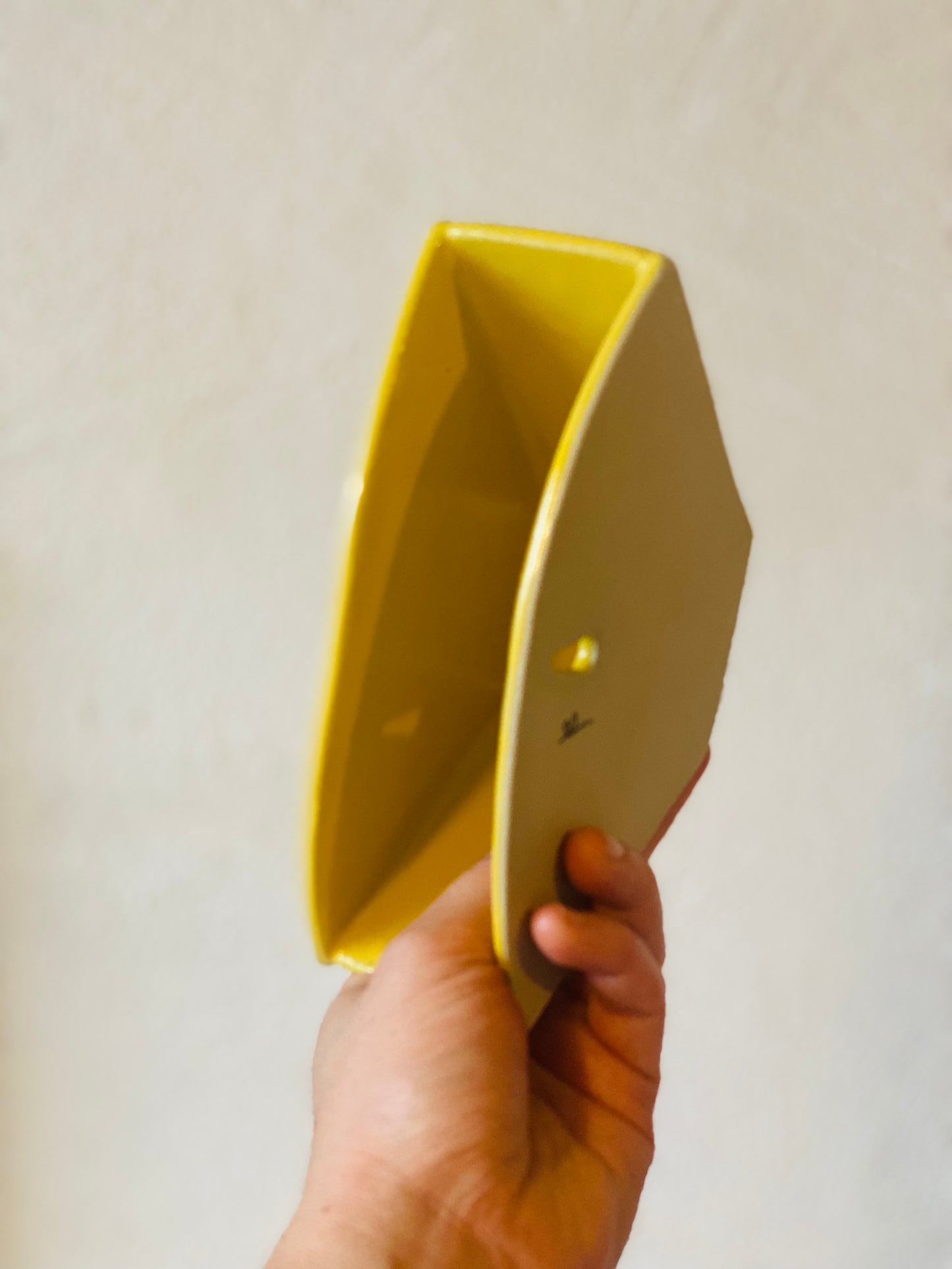 Coffee Filter Holder - Yellow