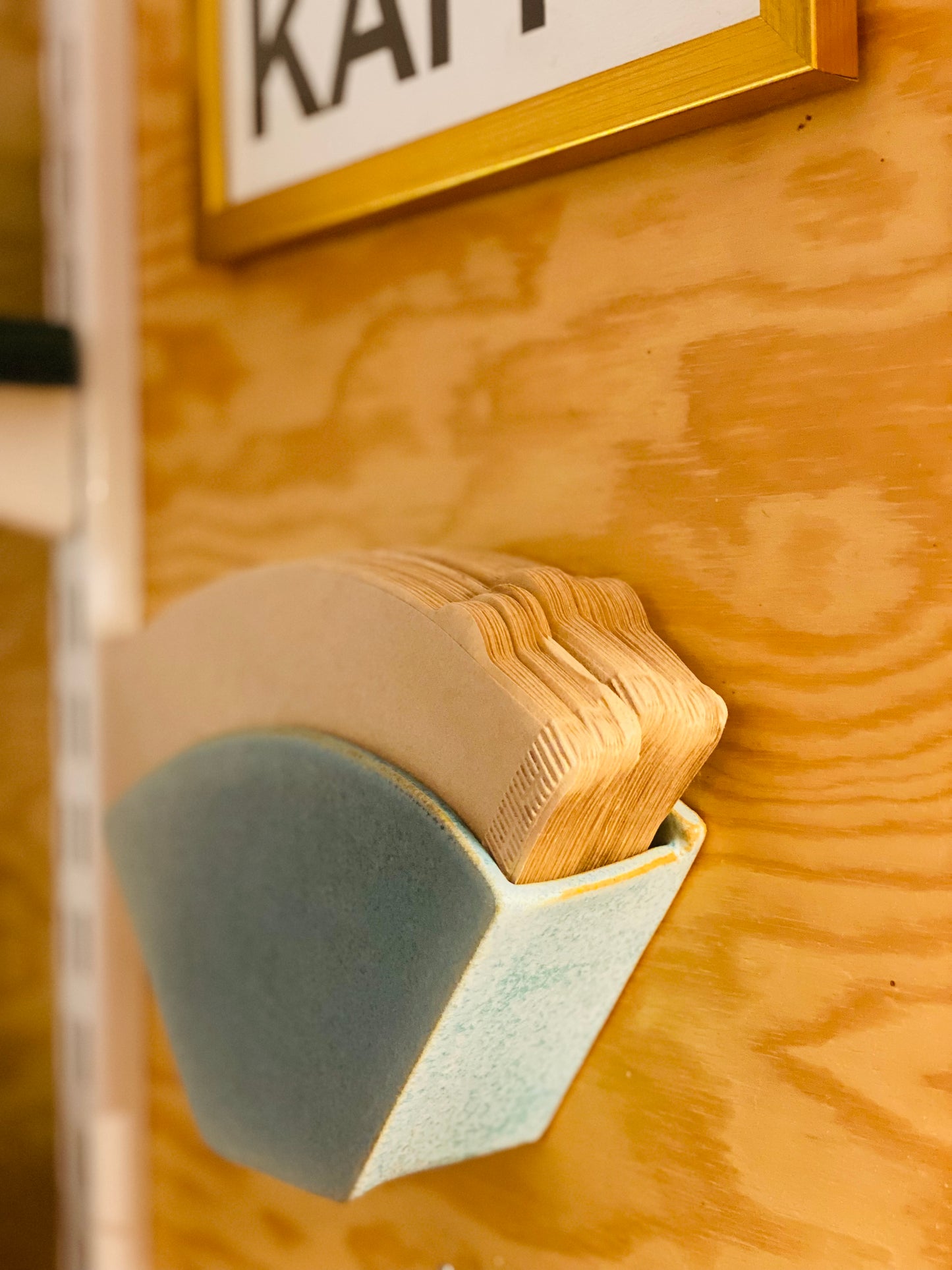 Coffee Filter Holder - Sea Green