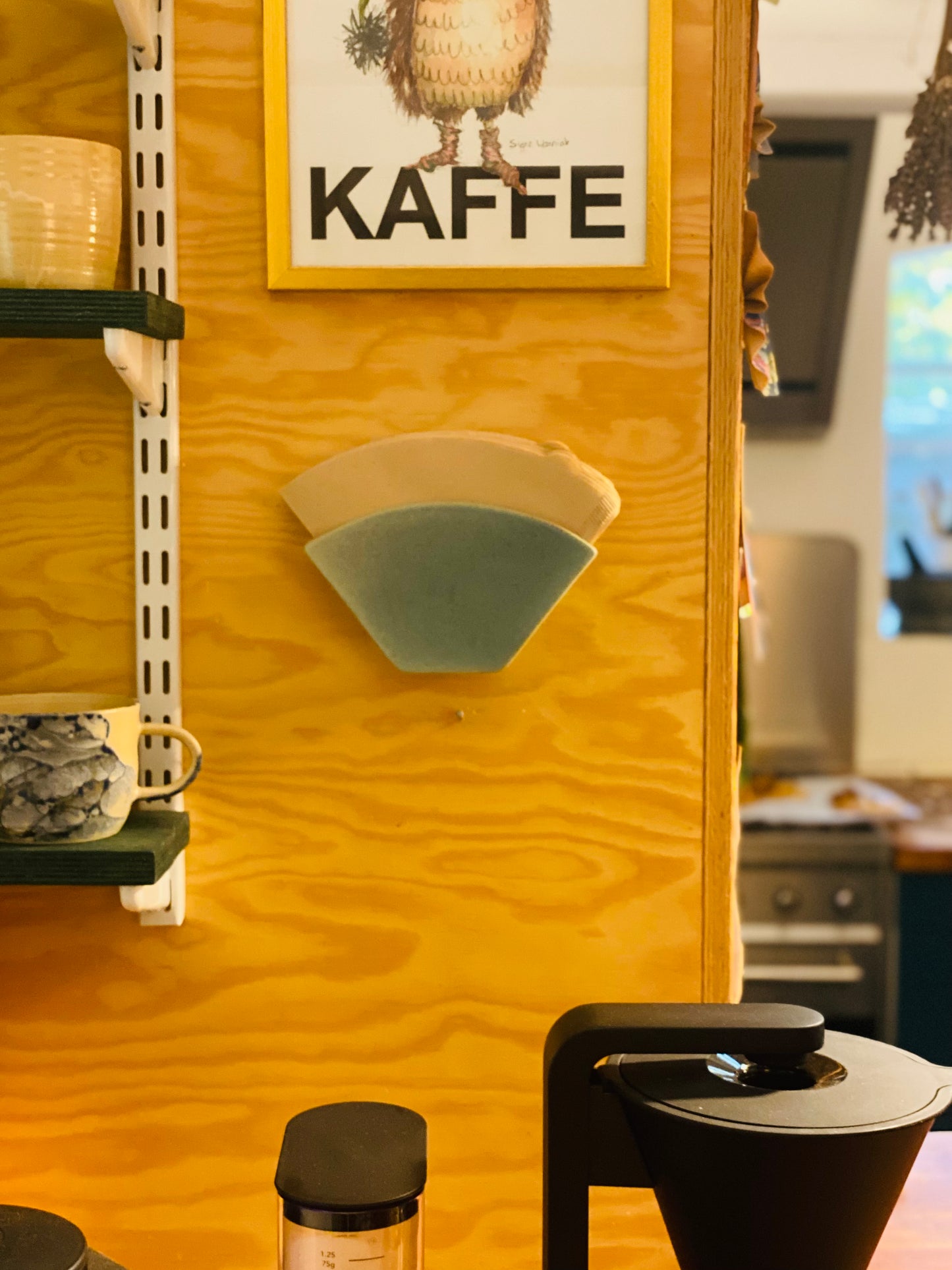 Coffee Filter Holder - Sea Green