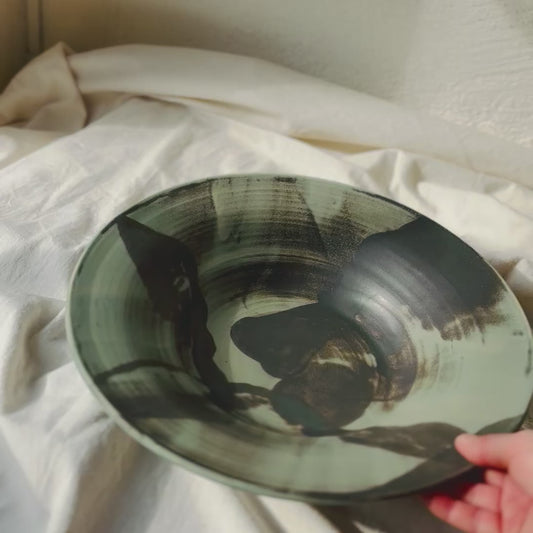 One of a kind bowl - Sea Green