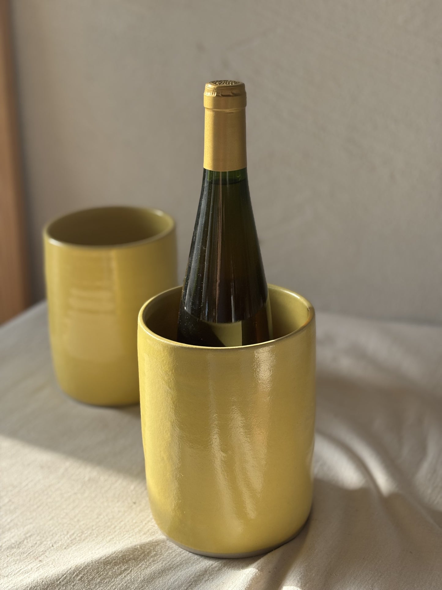 Wine Cooler - Yellow
