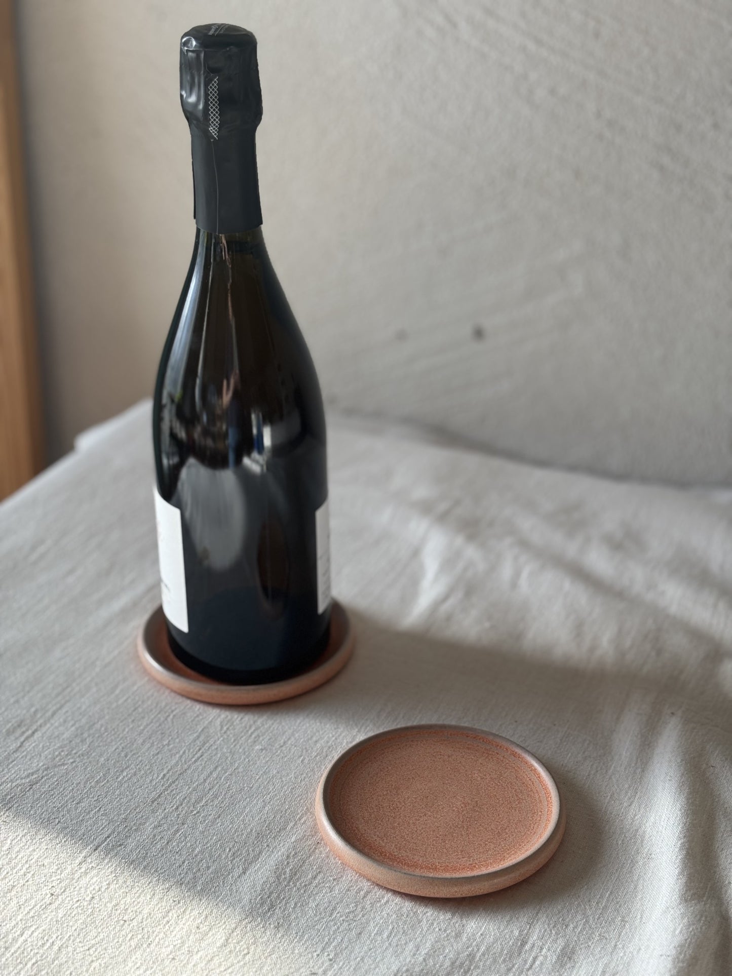 Wine Bottle Coaster - Bloody Orange