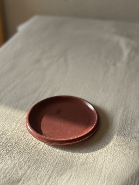 Wine Bottle Coaster - Cranberry