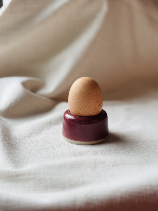 Egg Cup - Cranberry