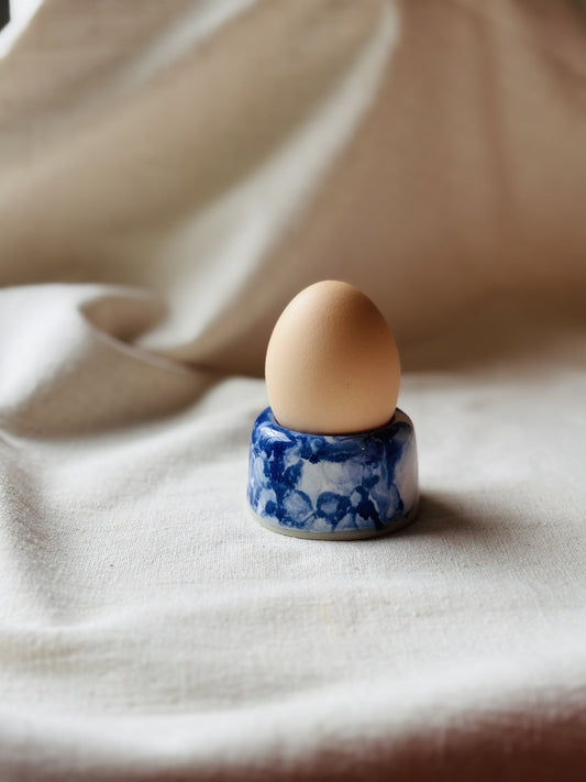 Egg Cup - Bubbly Blue