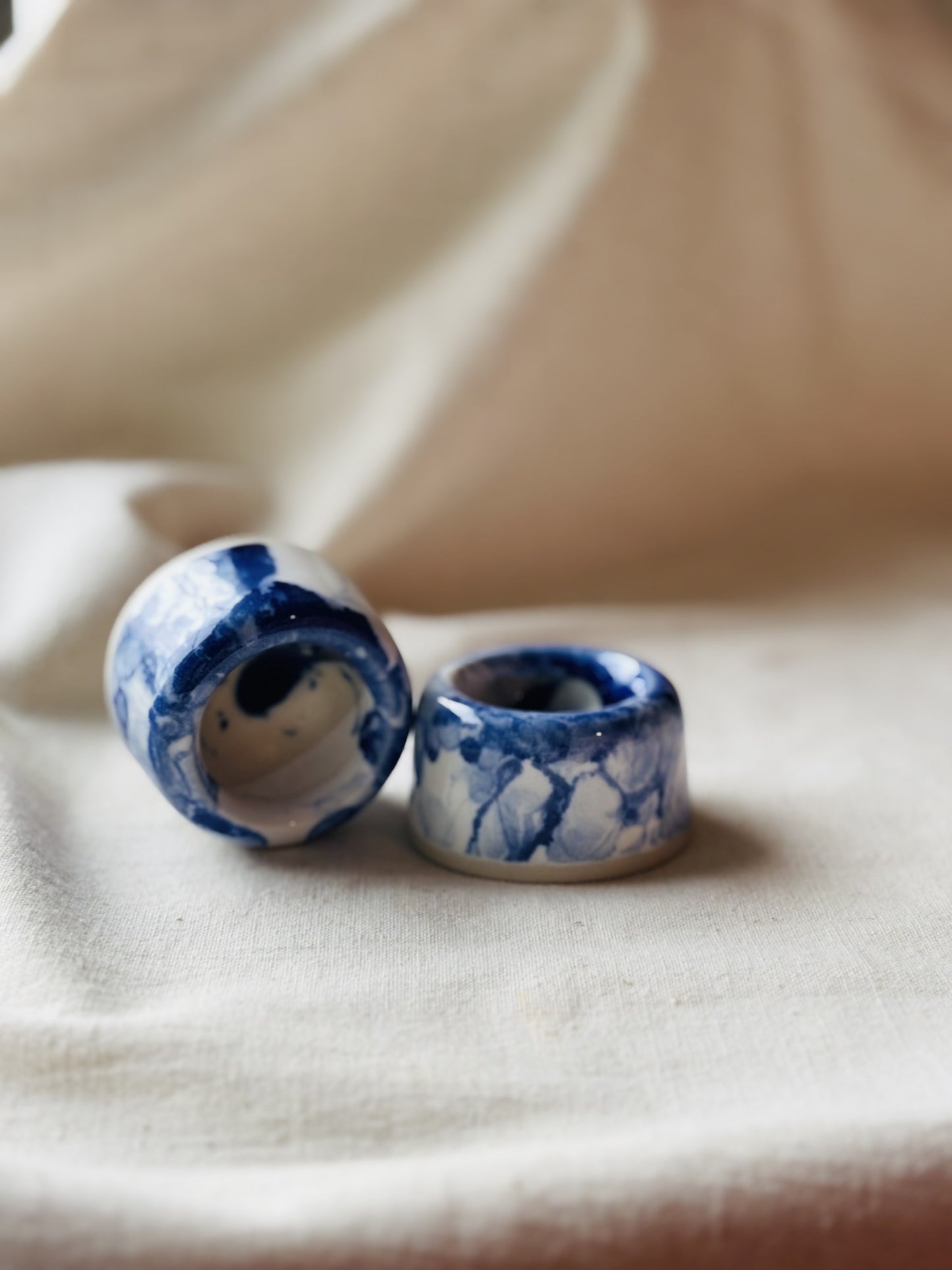 Egg Cup - Bubbly Blue