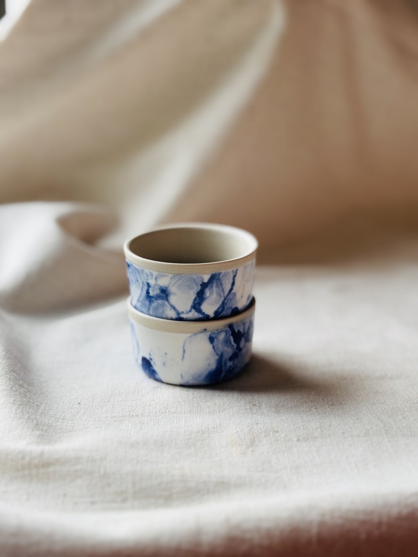 Egg Cup - Bubbly Blue