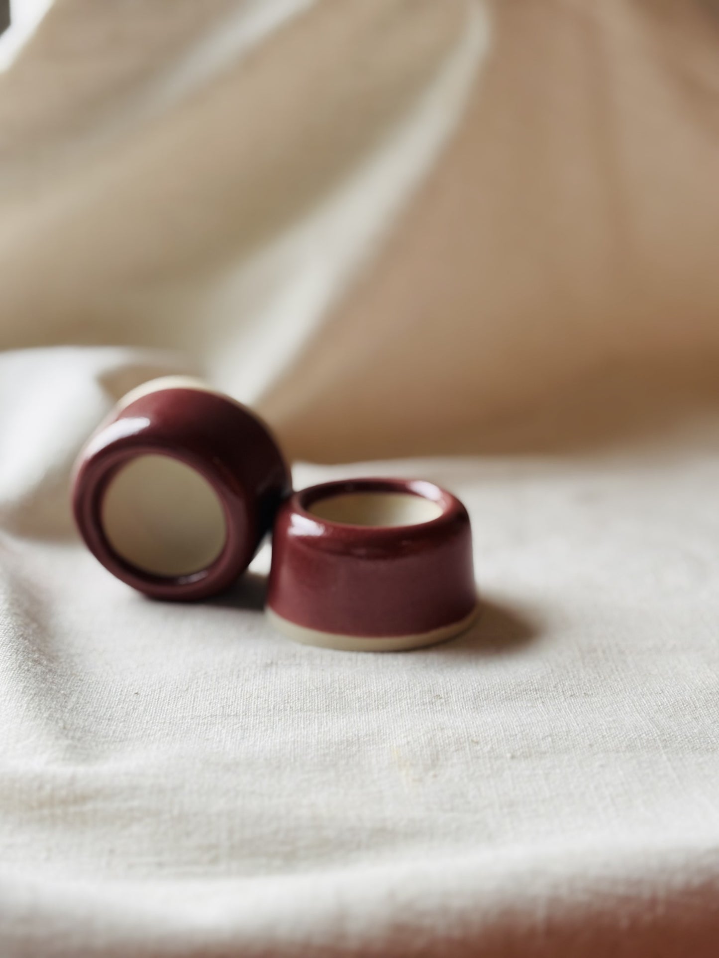 Egg Cup - Cranberry