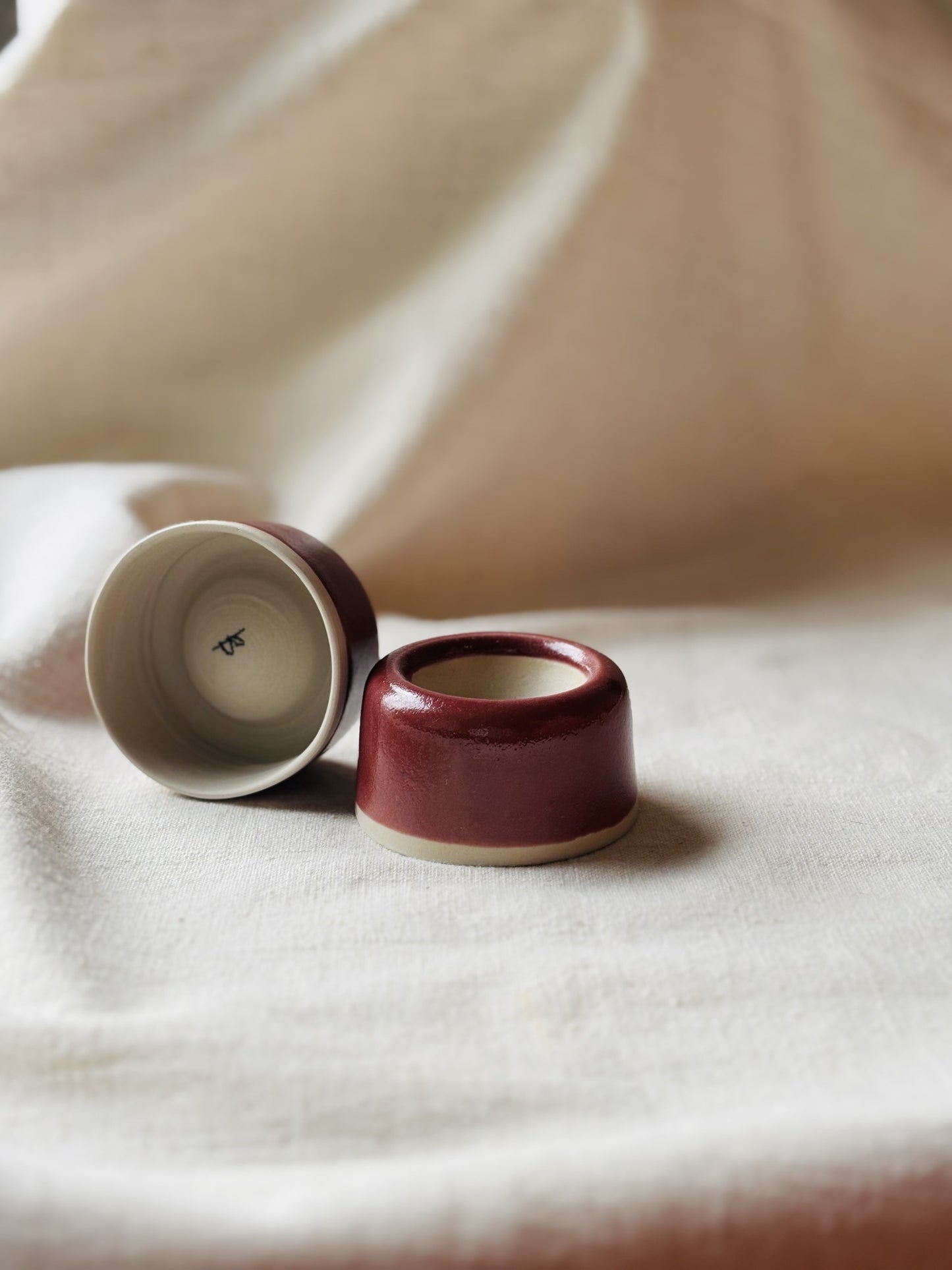 Egg Cup - Cranberry