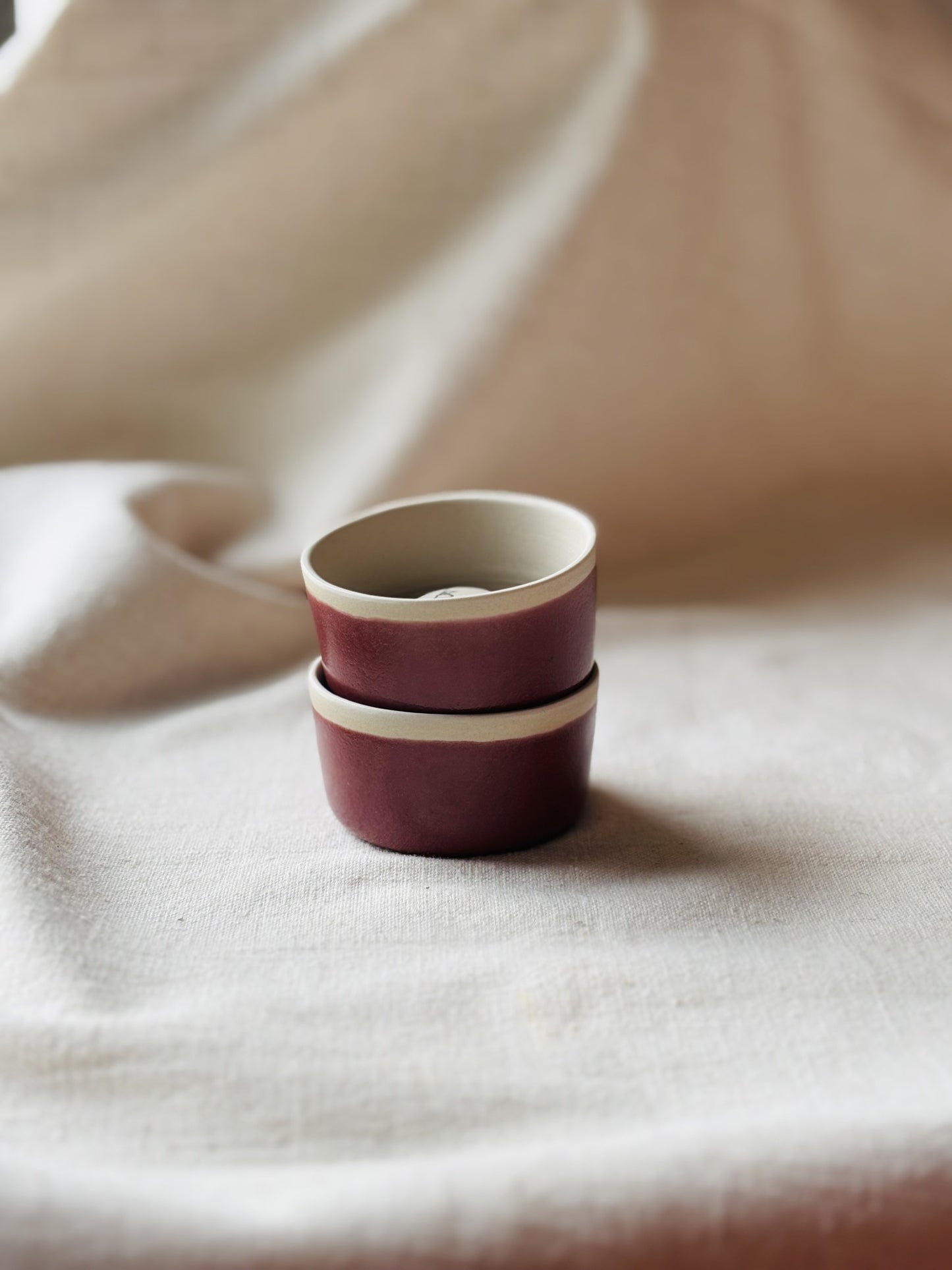 Egg Cup - Cranberry