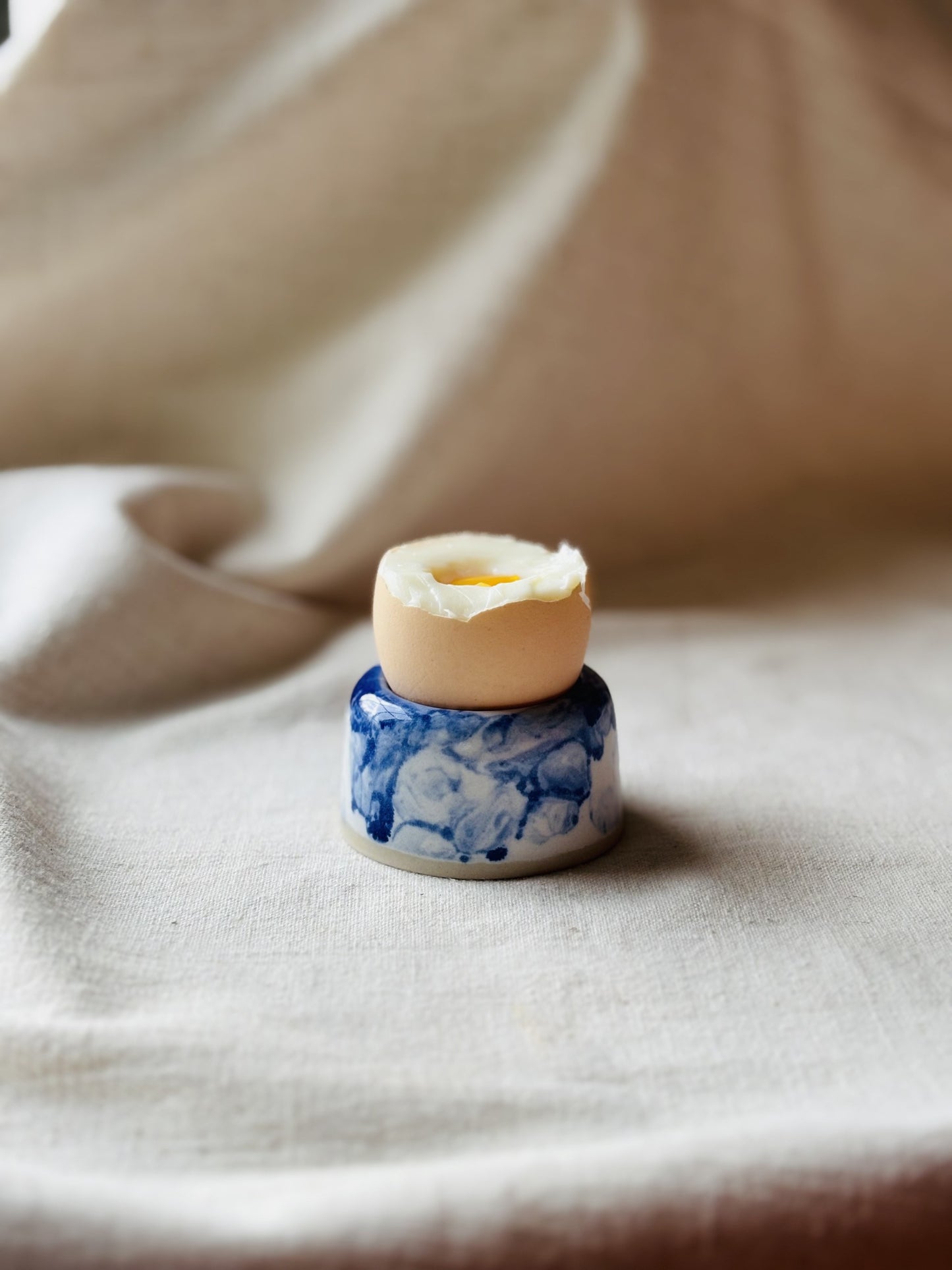 Egg Cup - Bubbly Blue