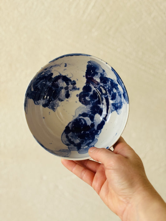 Spill Bowl - Bubbly Blue