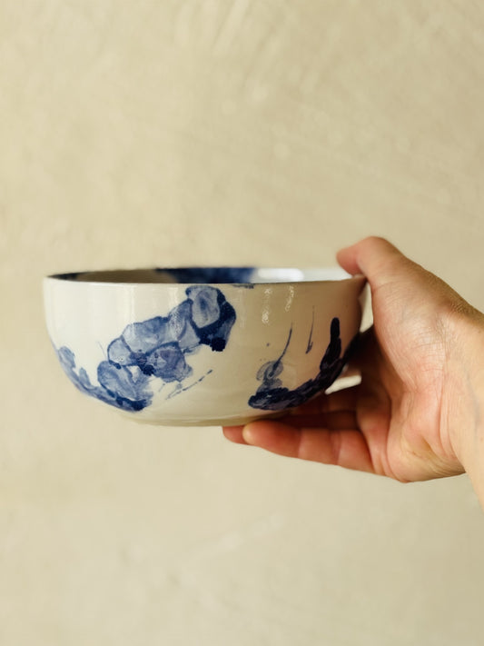 Spill Bowl - Bubbly Blue