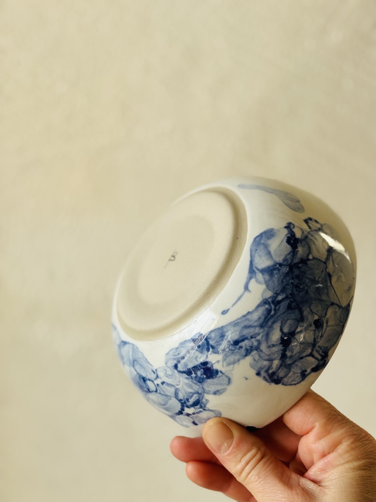Spill Bowl - Bubbly Blue