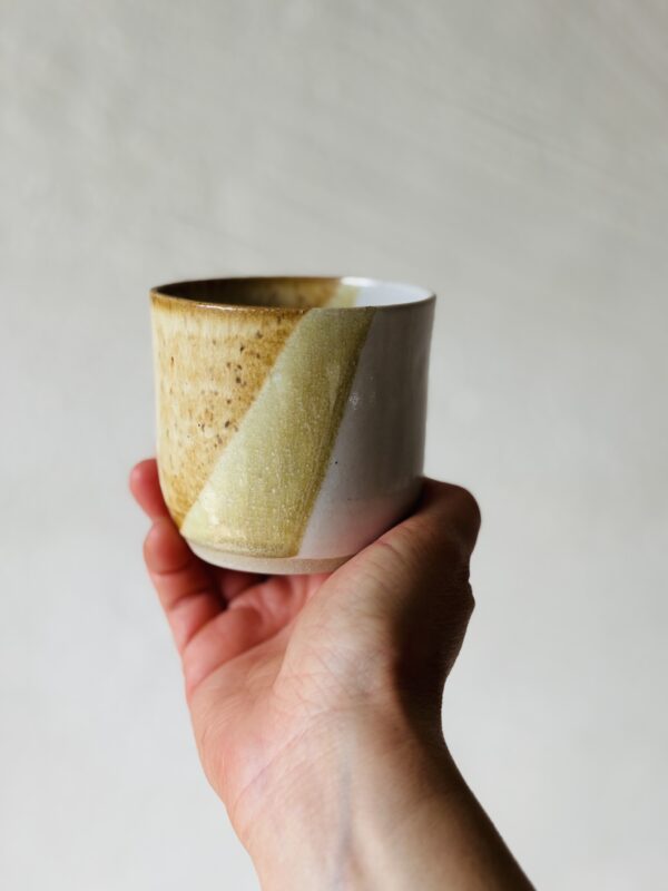 Mona Cup - Cork & White