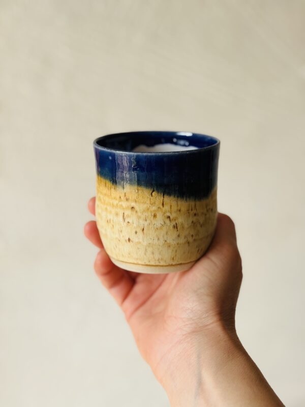 Mona Cup - Cork & Dark Blue