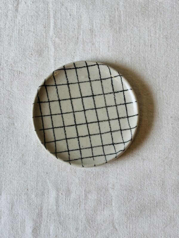 Wine Bottle Coaster - Checkered