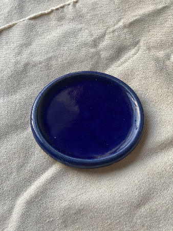 Wine Bottle Coaster - Dark Blue