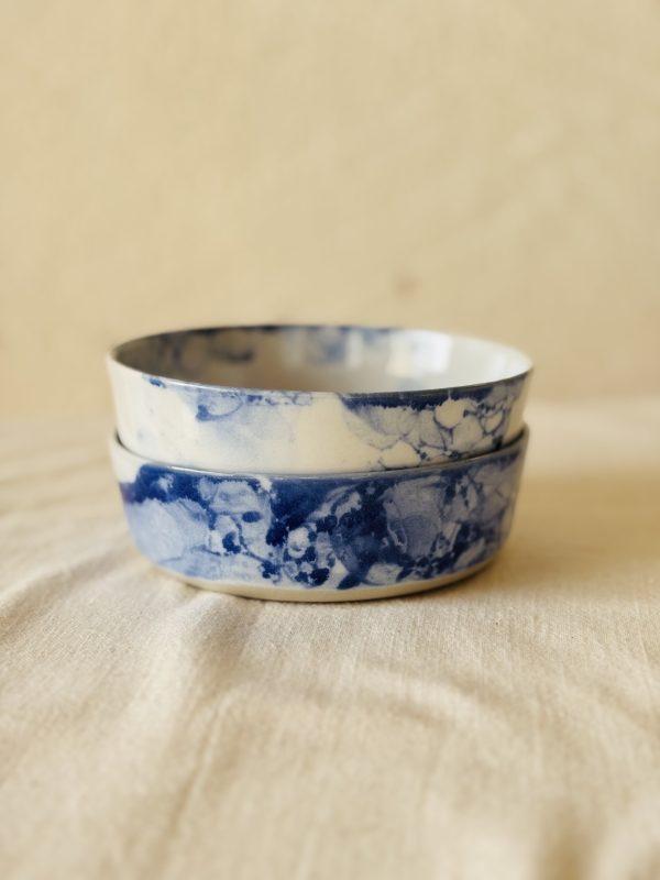 Snack Me Up Bowl Large - Bubbly Blue